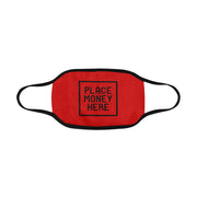 PMH Logo Face Mask Red (2 Carbon Filters Included) - Place Money Here