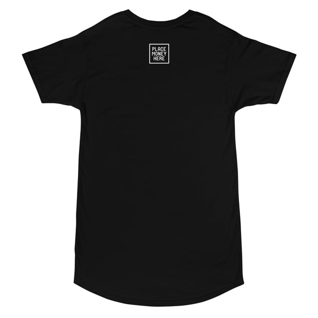Fuqupémé Black on Black Long Short Sleeve Tee - Place Money Here