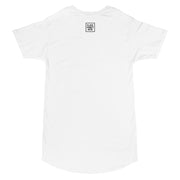 Fuqupémé Black on White Long Short Sleeve Tee - Place Money Here
